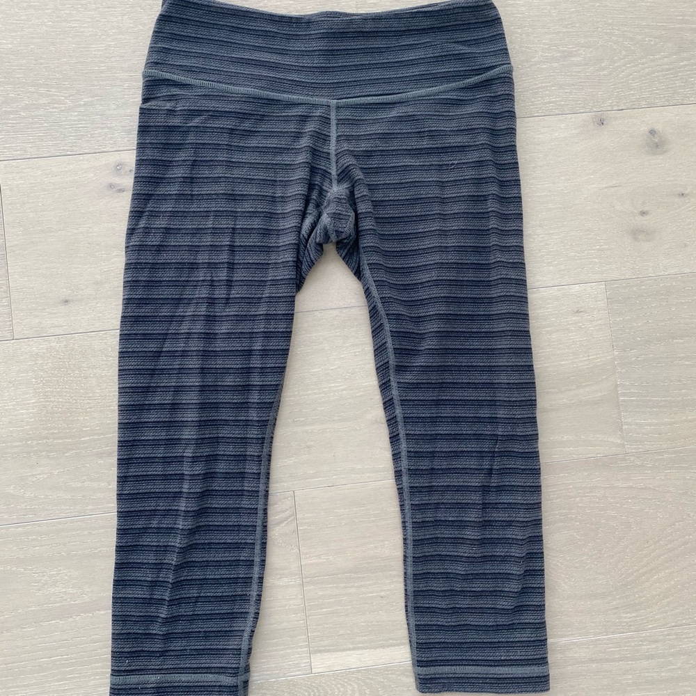 Lululemon wunder under crop leggings
